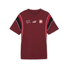 PUMA Schweiz Ftbl Archive T-Shirt EM 2024 Fanshirt rotrot