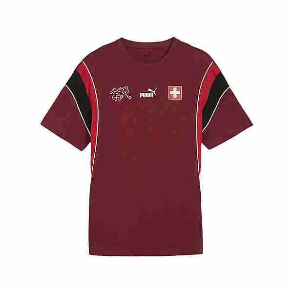 PUMA Schweiz Ftbl Archive T-Shirt EM 2024 Fanshirt rotrot