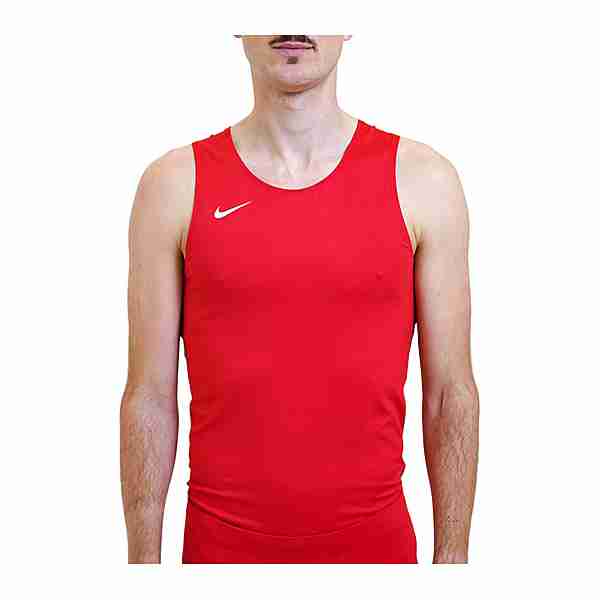 Nike Stock Tanktop Laufshirt Herren rot