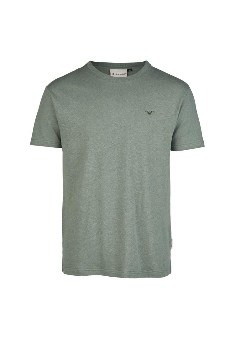 Cleptomanicx Cleptomanicx Ligull Summer T-Shirt Herren - Laurel Wreath - 0 | SportScheck