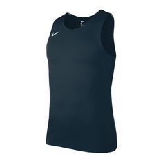 Nike Stock Tanktop Laufshirt Herren blau