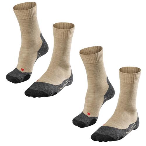 Rückansicht von Falke Socken Socken Damen Sand