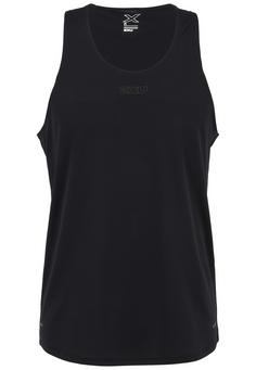2XU Light Speed Tech Singlet Funktionsshirt Herren black-black reflective
