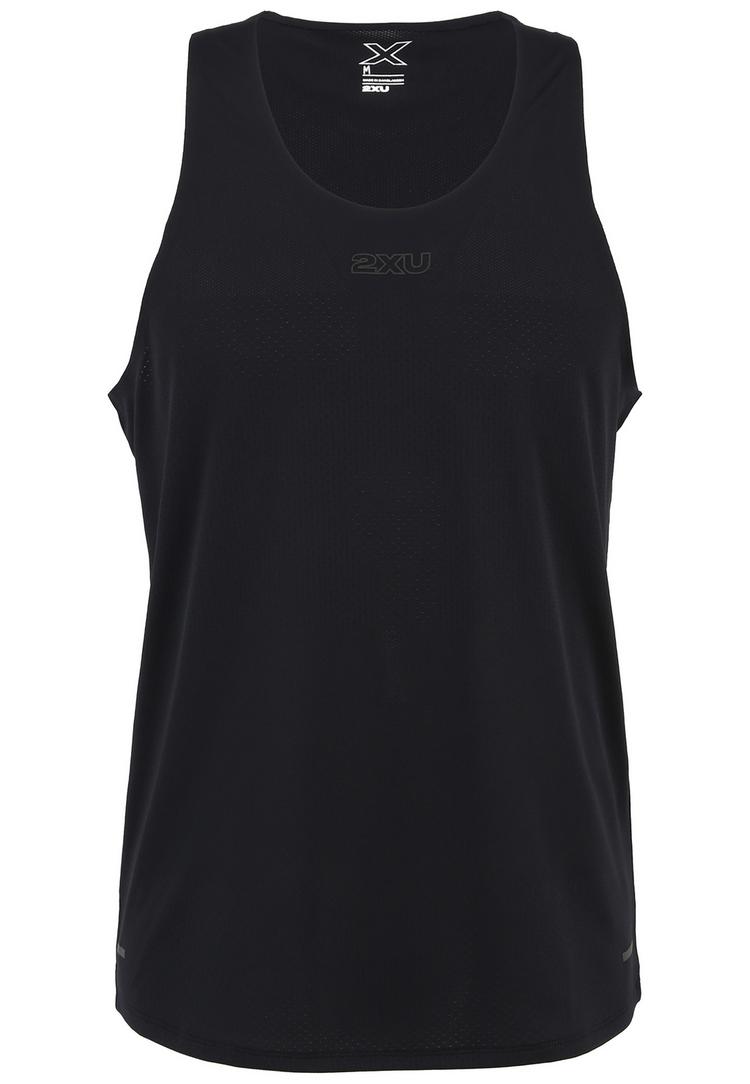 2XU 2XU Light Speed Tech Singlet Funktionsshirt Herren - black-black reflective - 0 | SportScheck