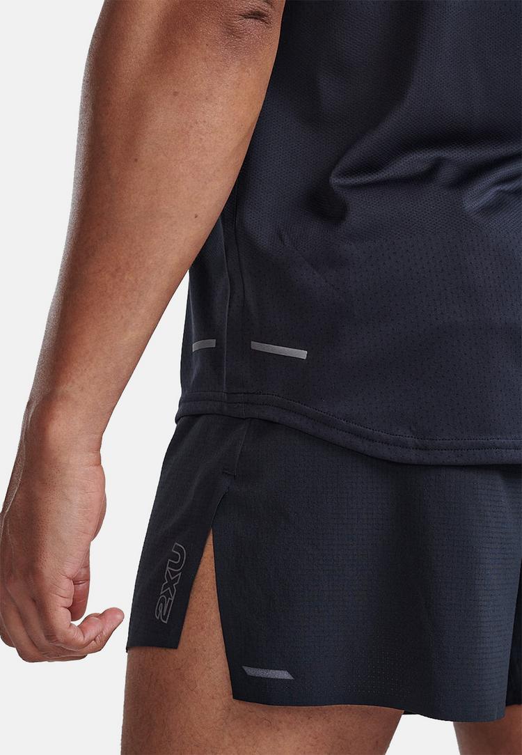 2XU 2XU Light Speed Tech Singlet Funktionsshirt Herren - black-black reflective - 5 | SportScheck