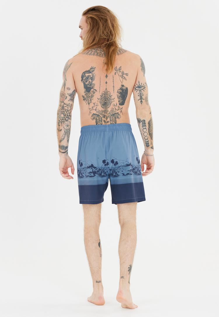 Cruz Cruz Hector Badehose Herren - Print 3612 Blue Wave - 2 | SportScheck