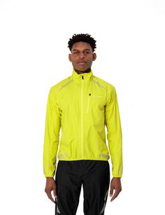 Rückansicht von VAUDE Men's Luminum Perf. Jacket II Outdoorjacke Herren bright green