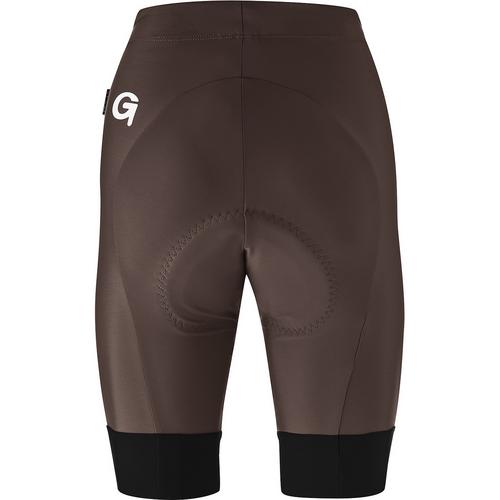 Rückansicht von Gonso Sqlab Go Fahrradshorts Damen Braun5914