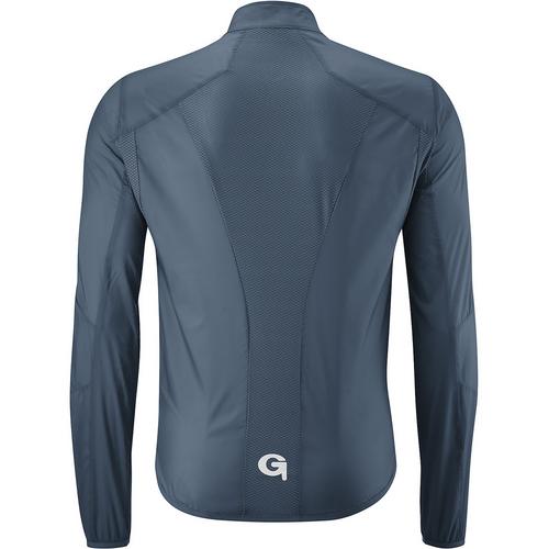 Rückansicht von Gonso Campello Fahrradjacke Herren Rauchblau3494