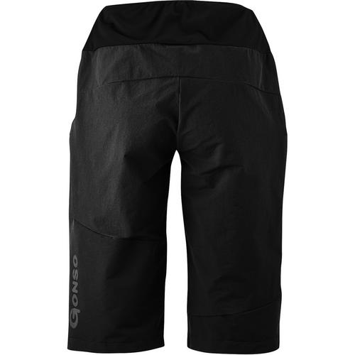 Rückansicht von Gonso Lomaso Fahrradshorts Damen Schwarz01100