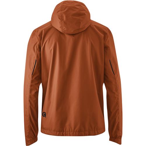 Rückansicht von Gonso Save Light Regenjacke Herren Orange501