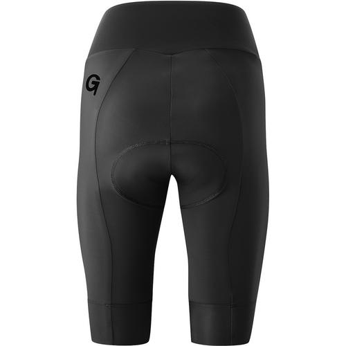 Rückansicht von Gonso Caparina Fahrradshorts Damen Schwarz01100