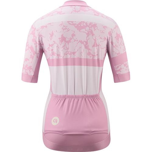 Rückansicht von Gonso Sassina Fahrradtrikot Damen Pink476