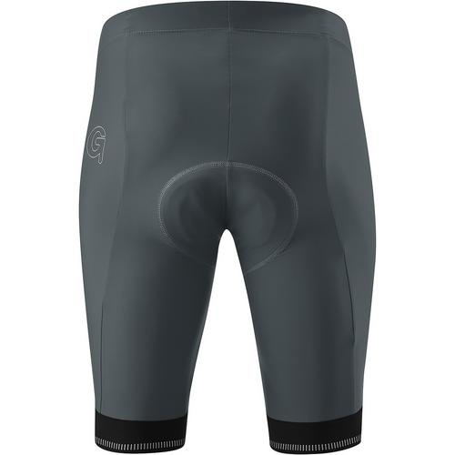 Rückansicht von Gonso Sitivo Fahrradshorts Herren Rauchblau3495