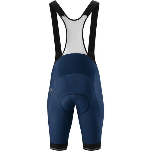 Rückansicht von Gonso Sitivio BIB Fahrradshorts Herren Blau3018