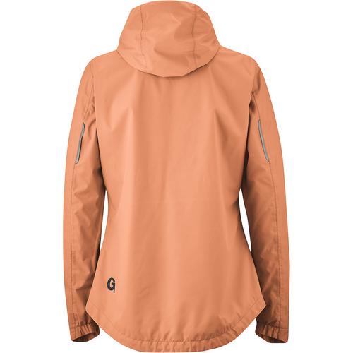 Rückansicht von Gonso Sura Light Regenjacke Damen Orange5033