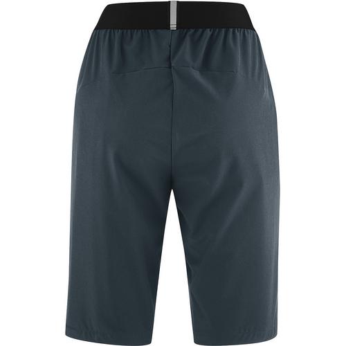 Rückansicht von Gonso Simplita Fahrradshorts Damen Dunkelgrau035