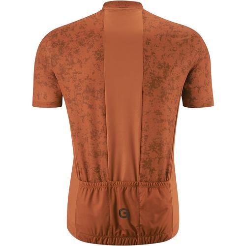 Rückansicht von Gonso Presegno Fahrradtrikot Herren Orange501