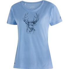 Maier Sports Larix T-Shirt Damen Blau3013