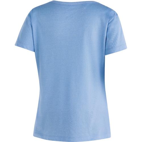 Rückansicht von Maier Sports Larix T-Shirt Damen Blau3013