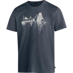 Maier Sports Tilia Pique T-Shirt Herren Dunkelgrau035