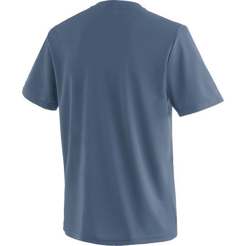 Rückansicht von Maier Sports Wali T-Shirt Herren Blau301