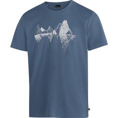 Maier Sports Tilia Pique T-Shirt Herren Blau301