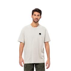 Rückansicht von Jack Wolfskin ESCHENHEIMER T T-Shirt cotton white