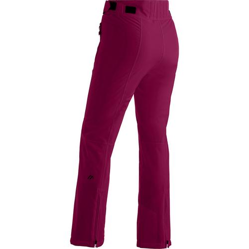 Rückansicht von Maier Sports Vroni Slim Skihose Damen Pflaume441