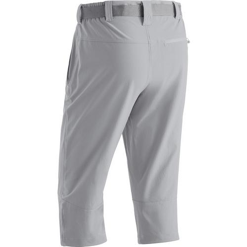 Rückansicht von Maier Sports Jennisei Funktionsshorts Herren Grau064