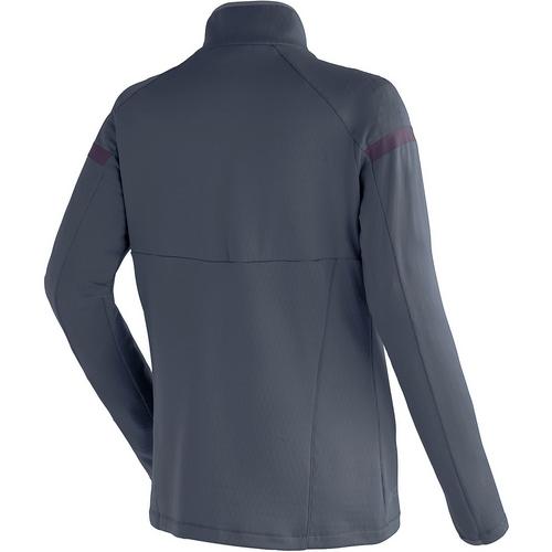 Rückansicht von Maier Sports Granni Fleecejacke Damen Marine3273