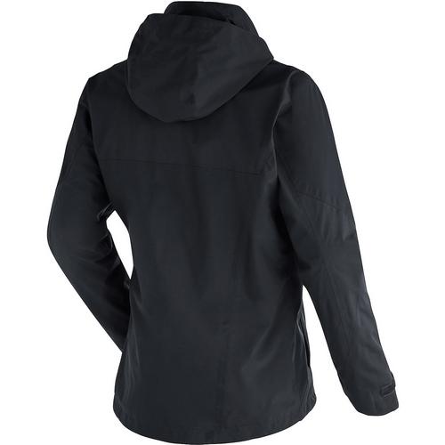 Rückansicht von Maier Sports Halny rec Softshelljacke Herren Schwarz01100