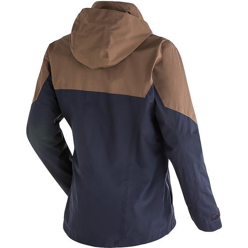 Rückansicht von Maier Sports Halny rec Softshelljacke Herren Blau3054