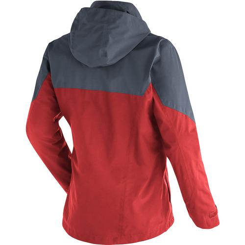 Rückansicht von Maier Sports Halny rec Funktionsjacke Herren Rot4555