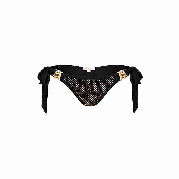 Moda Minx Private Island Tie Side Brazilian Bikini Hose Damen Black