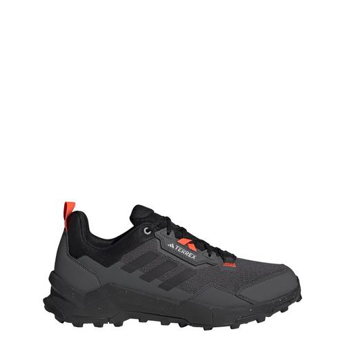 Rückansicht von adidas Terrex AX4 Wanderschuh Wanderschuhe Grey Six / Solar Red / Carbon