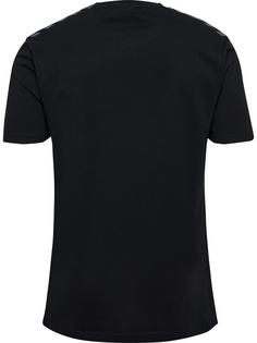 Rückansicht von hummel hmlAUTHENTIC CO T-SHIRT S/S T-Shirt Herren BLACK