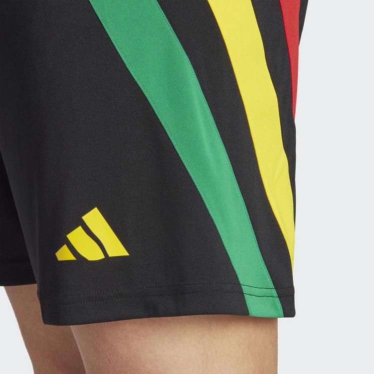 adidas adidas Fortore23 Fu&szlig;ballshorts Herren - black-team colleg red-team yellow-team green - 0 | SportScheck