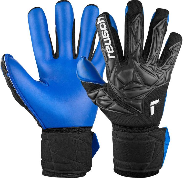 Reusch Reusch Attrakt Duo Torwarthandschuhe - 7436 blck/whit/deep blue - 0 | SportScheck