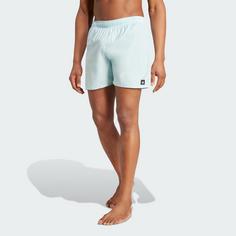 Rückansicht von adidas Badeshorts Herren halmin-black