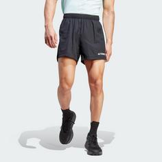 Rückansicht von adidas MT TRAIL Funktionsshorts Herren black