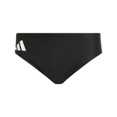 adidas SOLID TRUNK Badeslip Herren black-white