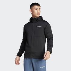 Rückansicht von adidas XPERIOR LIGHT Fleecejacke Herren black