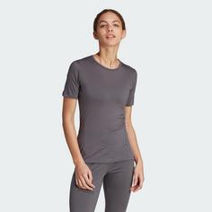 Rückansicht von adidas XPR MER150 Funktionsshirt Damen grey