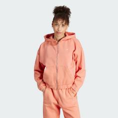 Rückansicht von adidas All Szn Sweatjacke Damen wonder clay