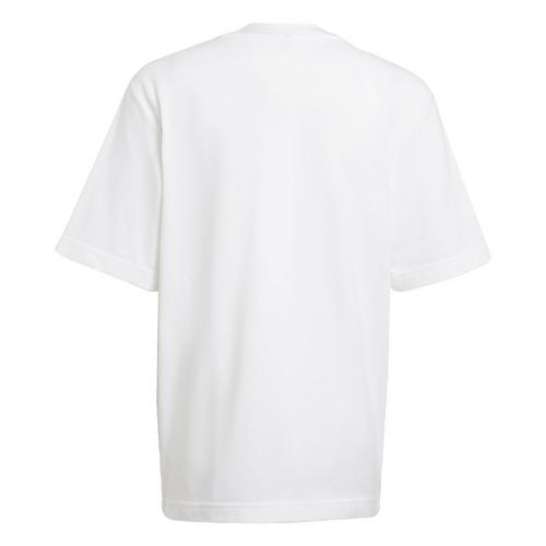 Rückansicht von adidas LOGO T-Shirt Kinder white-black