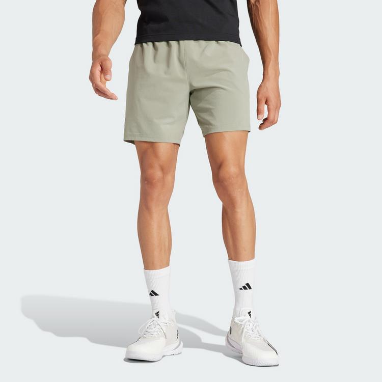 adidas adidas Club 7IN" Tennisshorts Herren - silver pebble - 0 | SportScheck