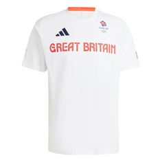 adidas Team GB Z.N.E. T-Shirt T-Shirt Herren White