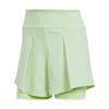adidas Match Tennisshorts Damen - semi green spark-green spark