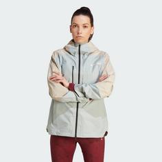 Rückansicht von adidas Xploric Hardshelljacke Damen wonsil-wonbei